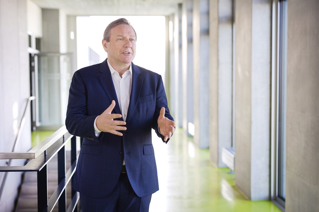 Michael Traub at the Development Center in Waiblingen.