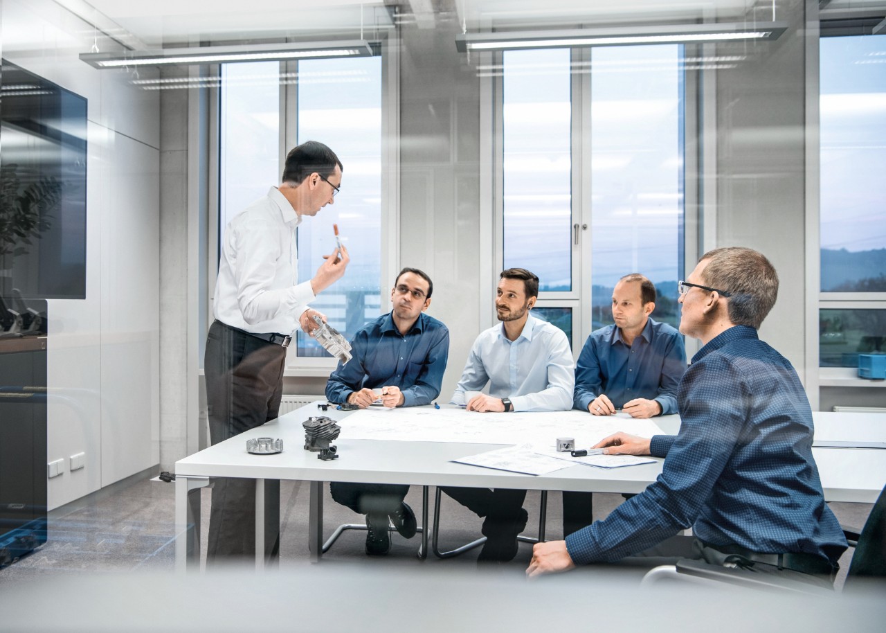 Group of developers at STIHL