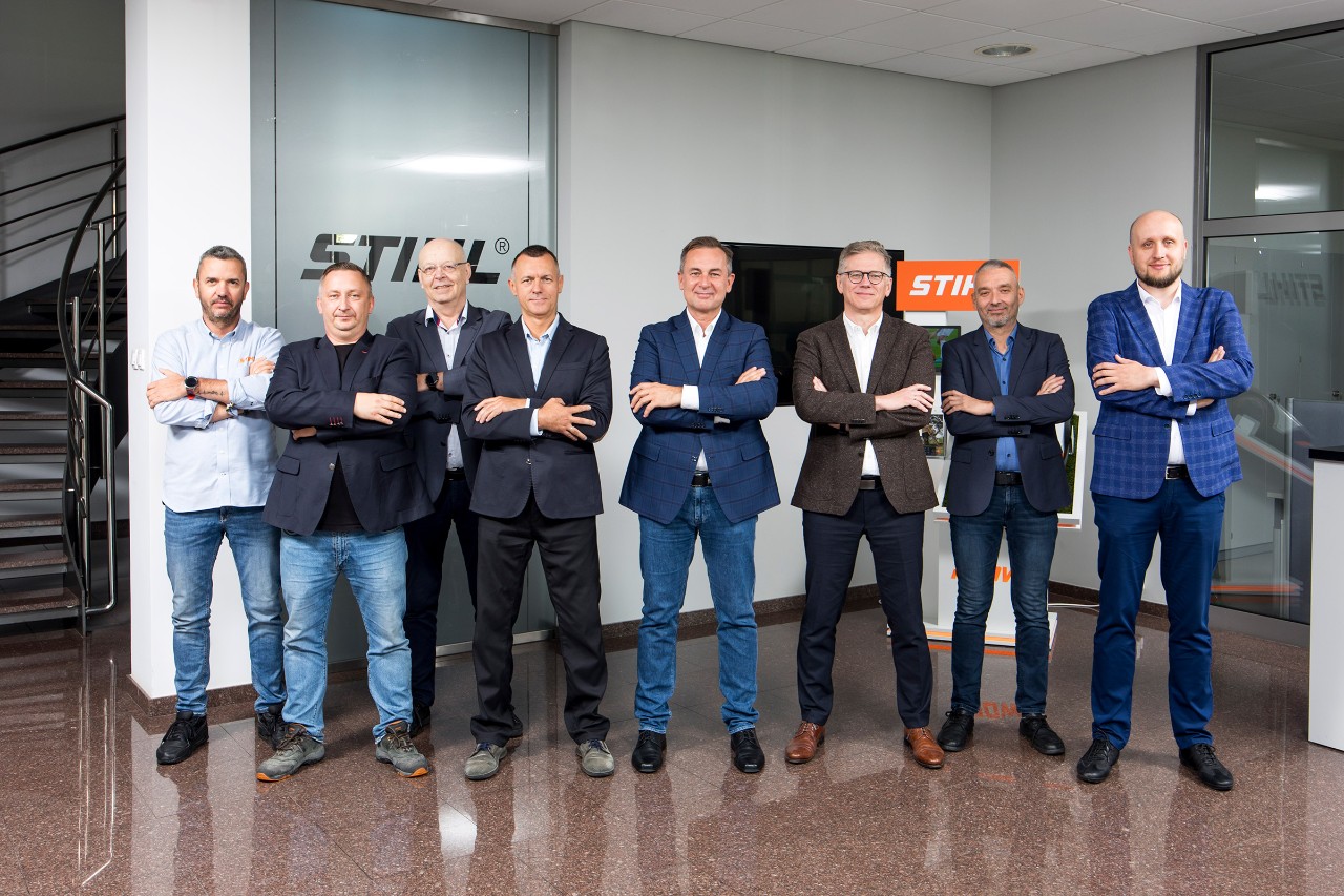 The STIHL Poland team.