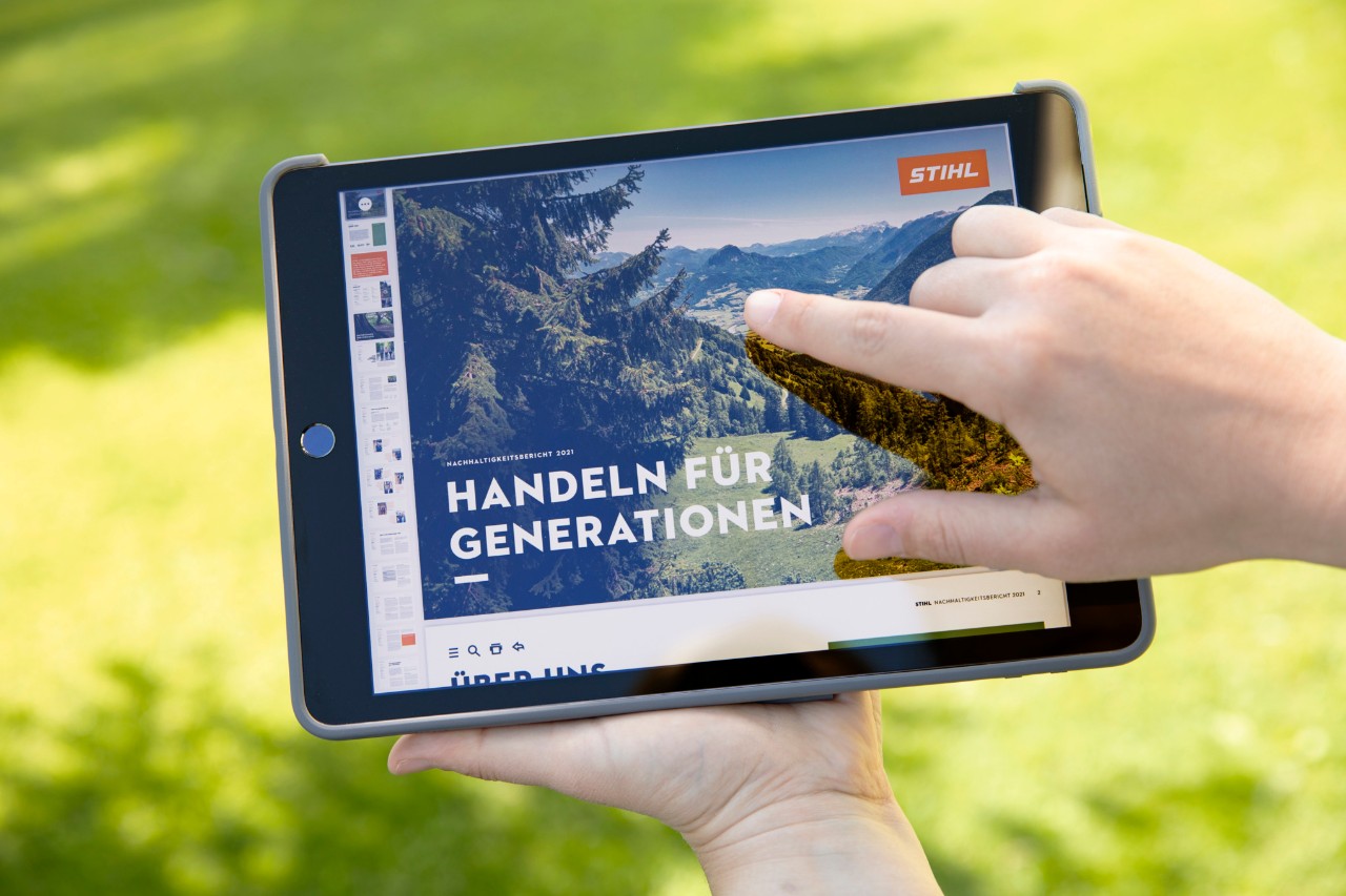 Rapport STIHL sur le développement durable