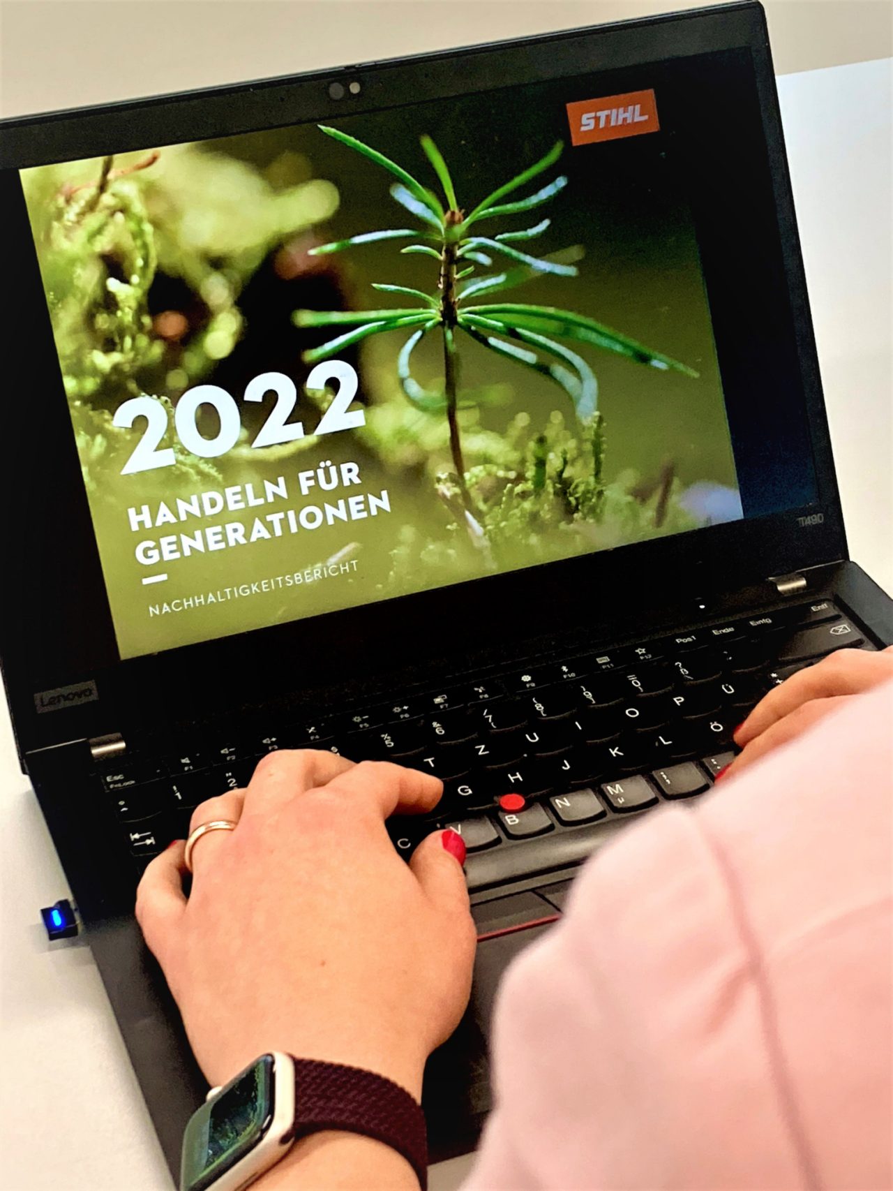 Rapport STIHL sur le développement durable de 2022
