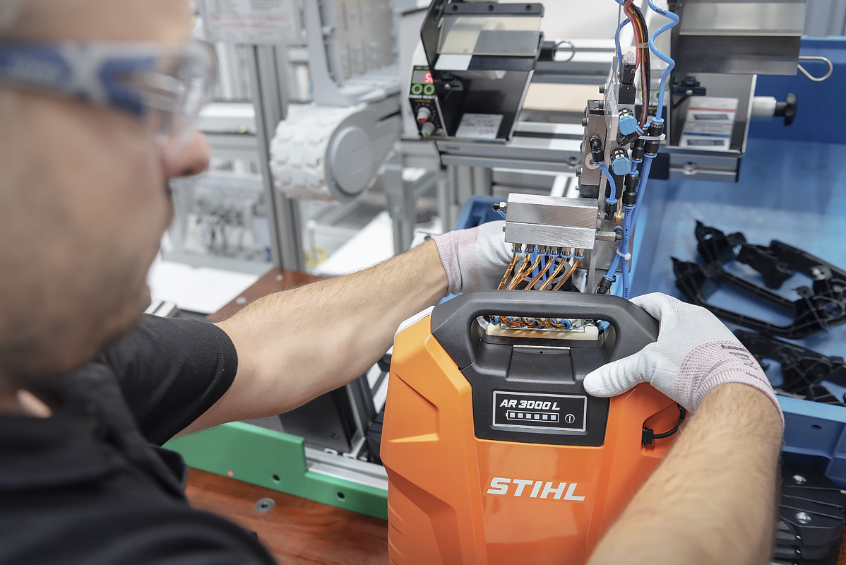 Production de la batterie AR 3000L